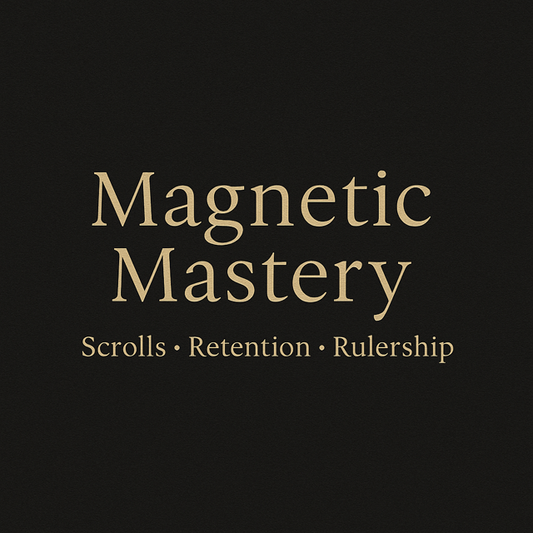 Magnetic Mastery — The $555 Protocol to Reshape Your Field Forever