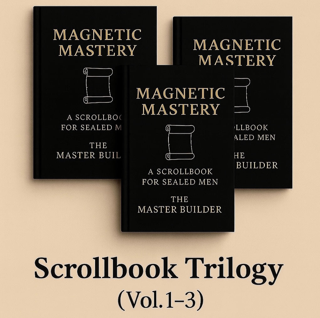 The Scrollbook Trilogy — 90 Laws of Initiation, Sharpening & Crownship
