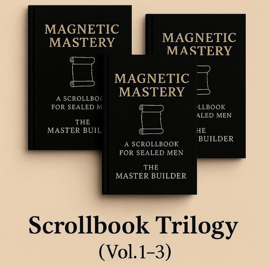 The Scrollbook Trilogy — 90 Laws of Initiation, Sharpening & Crownship
